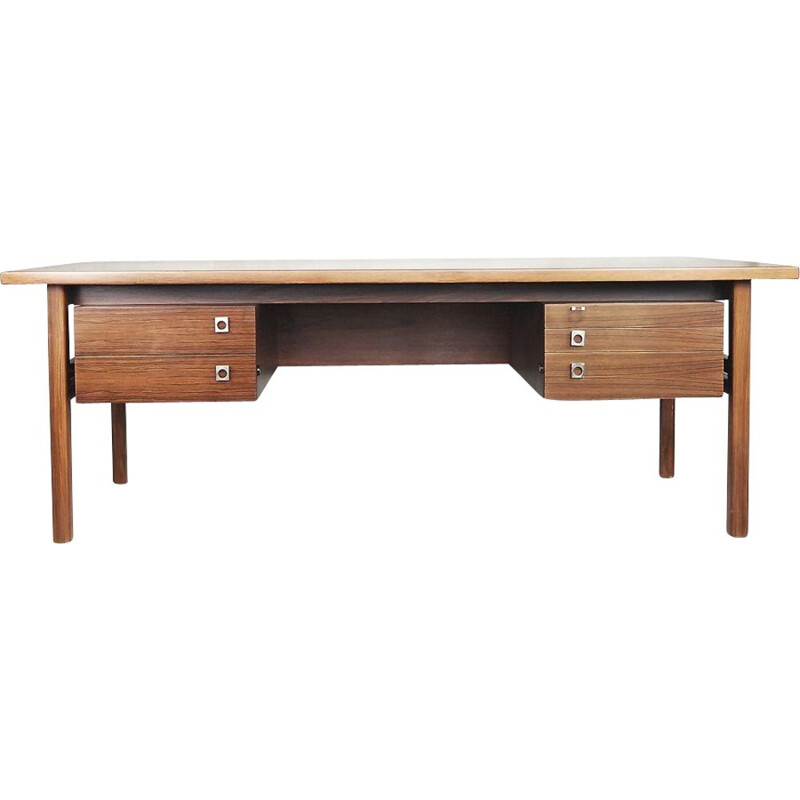 Vintage rosewood desk by Arne Vodder for Sibast 1960s