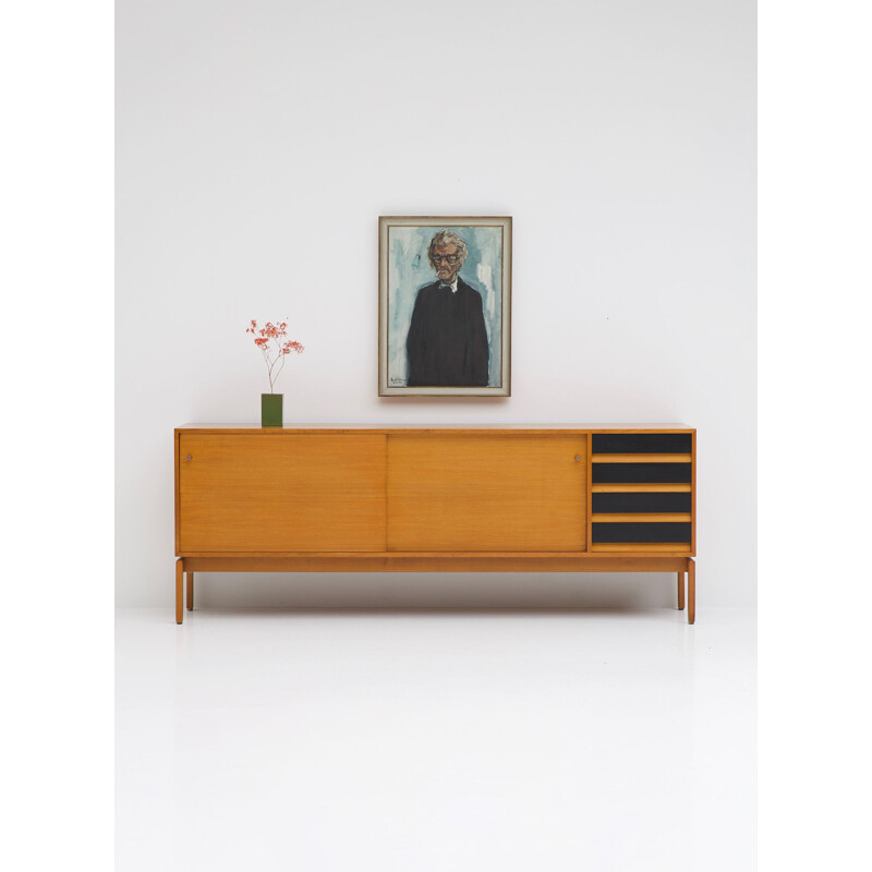 Enfilade vintage pour Jos de Mey en noyer 1960