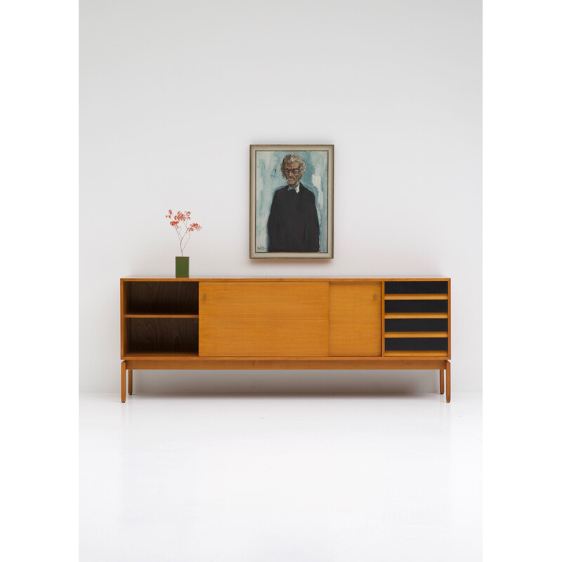 Vintage sideboard for Jos de Mey in wood 1960