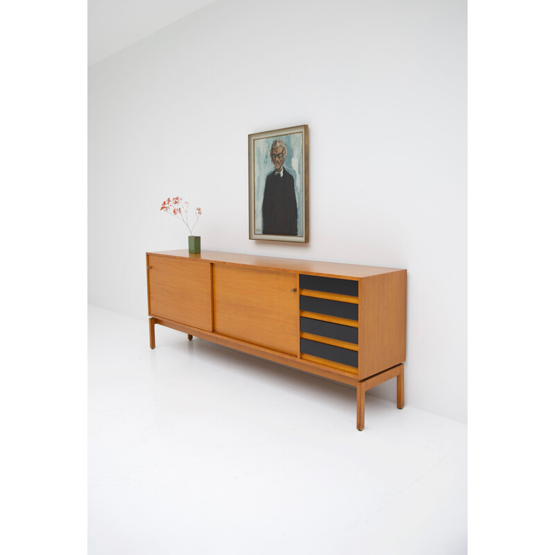 Vintage sideboard for Jos de Mey in wood 1960