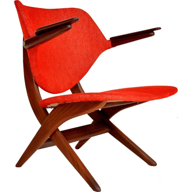 Fauteuil PELICAN CHAIR par Louis Van Teeffelen 1960 