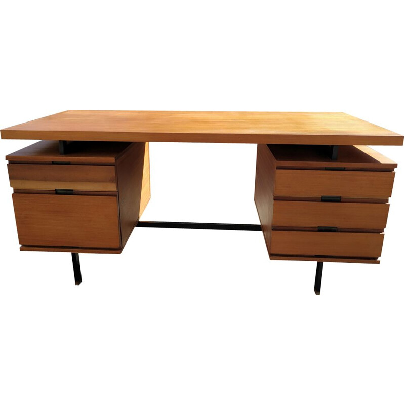 Vintage desk by Pierre Guariche Edition Minvielle 1950