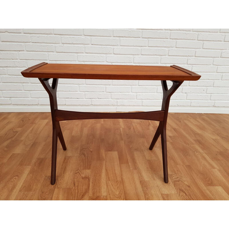 Vintage danish side table by Johannes Andersen for CFC Silkeborg,1960