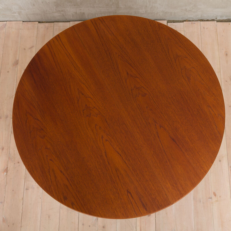 Vintage extensible dining table by Kai Kristiansen,1960