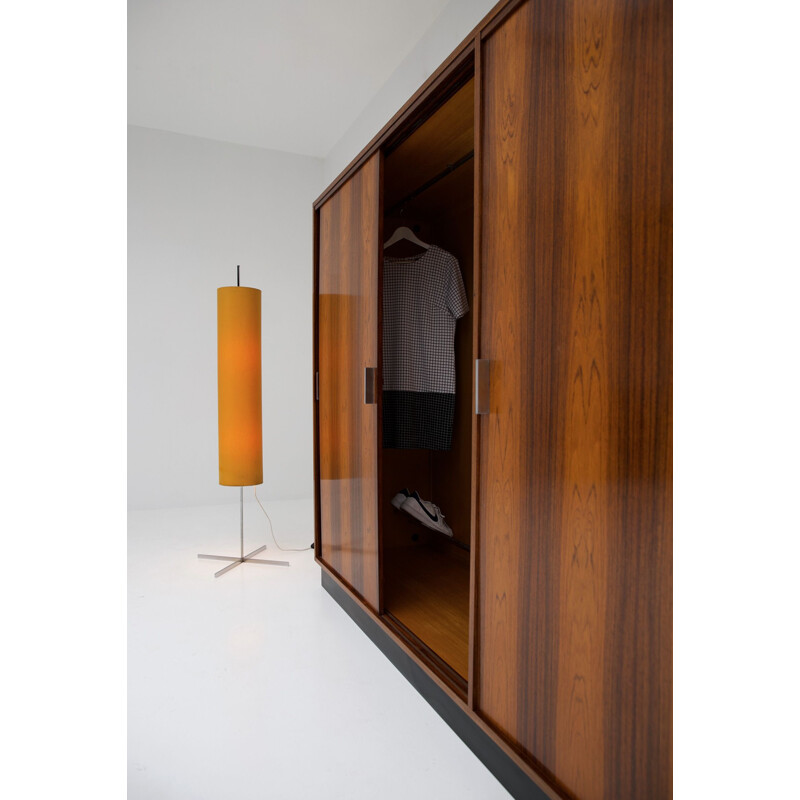 Vintage wardrobe in rosewood by Alfred Hendrickx for Belform 1970