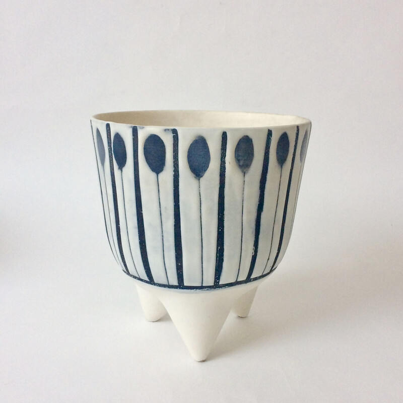 Vintage molar vase by Roger Capron 1957