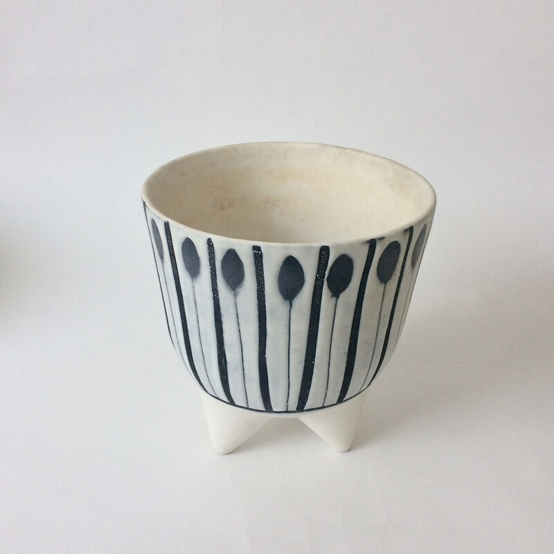 Vintage molar vase by Roger Capron 1957