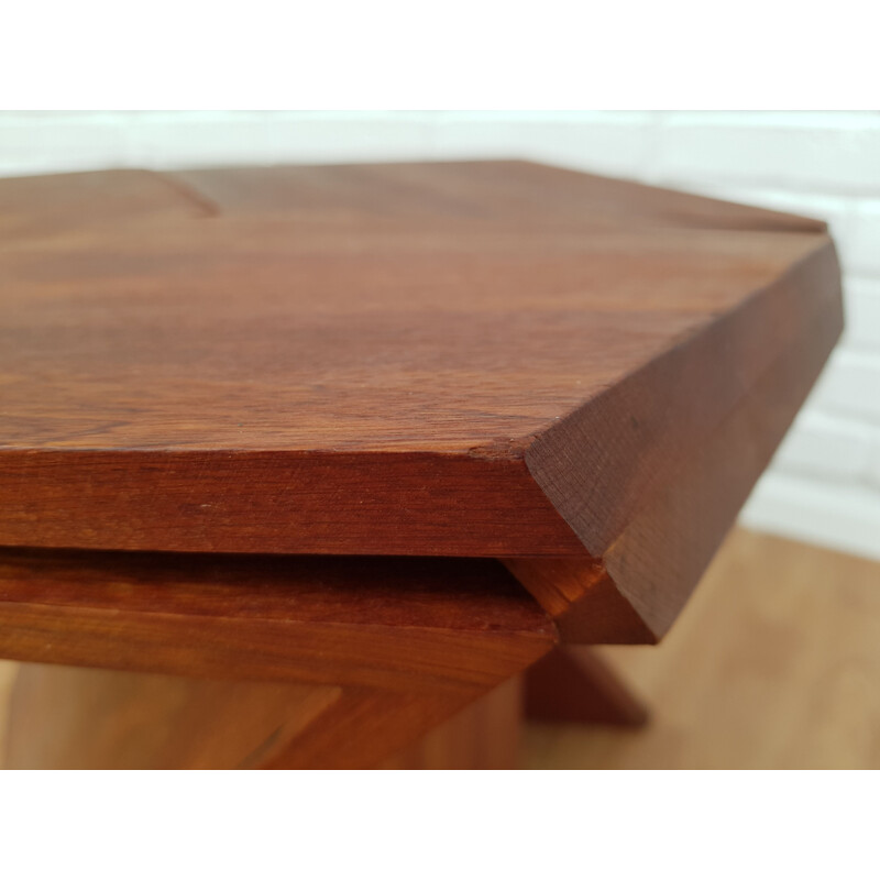 Vintage side table in teak 1970