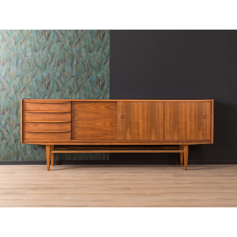 Vintage walnut sideboard 1950