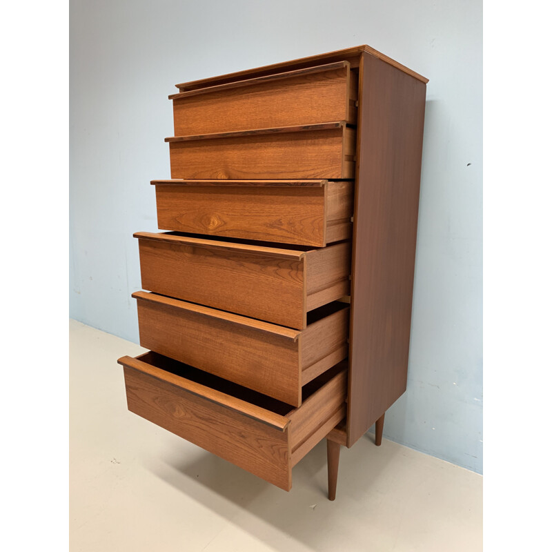 Vintage chest of drawers by Austinsuite in teakwood 1960