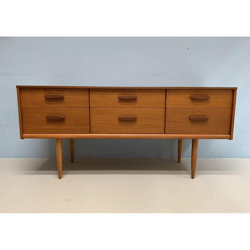 Vintage sideboard for Austinsuite London in teakwood 1960