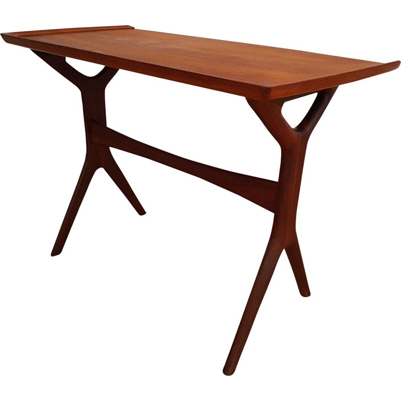 Vintage danish side table by Johannes Andersen for CFC Silkeborg,1960