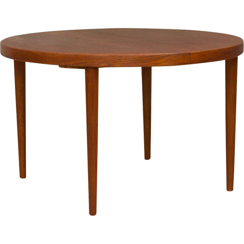 Vintage extensible dining table by Kai Kristiansen,1960