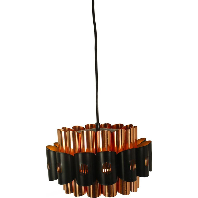 Vintage pendant lamp by Werner Schou for Cornell Electro 1970s