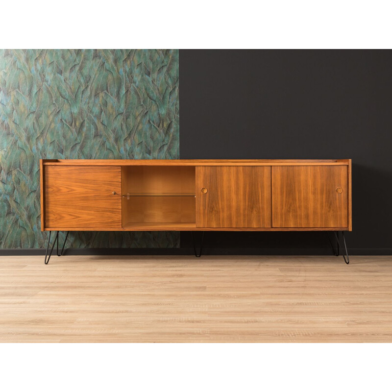 Vintage scandinavian sideboard in walnut 1960