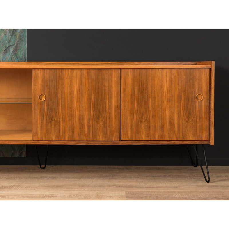 Vintage scandinavian sideboard in walnut 1960