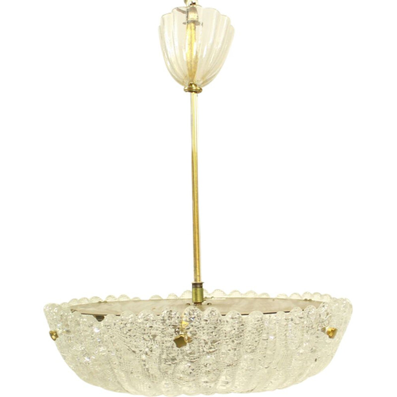 Vintage hanging lamp by Carl Fagerlund for Orrefors
