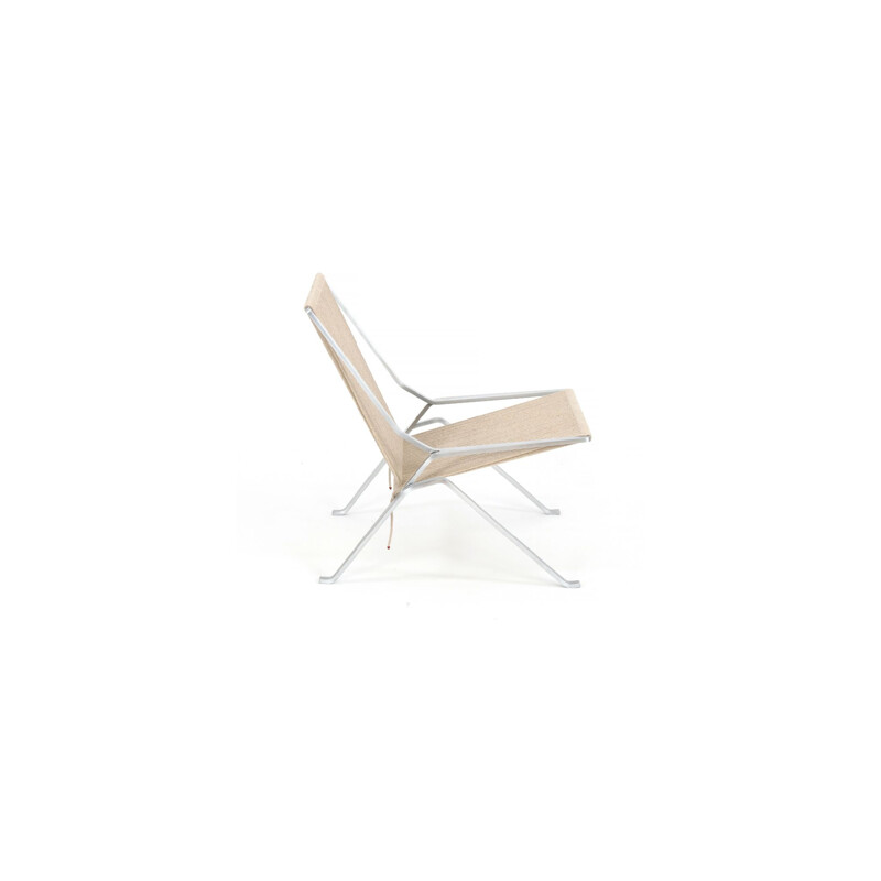 Chaise vintage en acier inoxydable PK25 par Fritz Hansen 2007