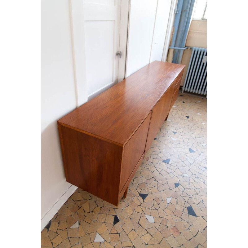 Vintage sideboard in teak Scandinavian 1960s