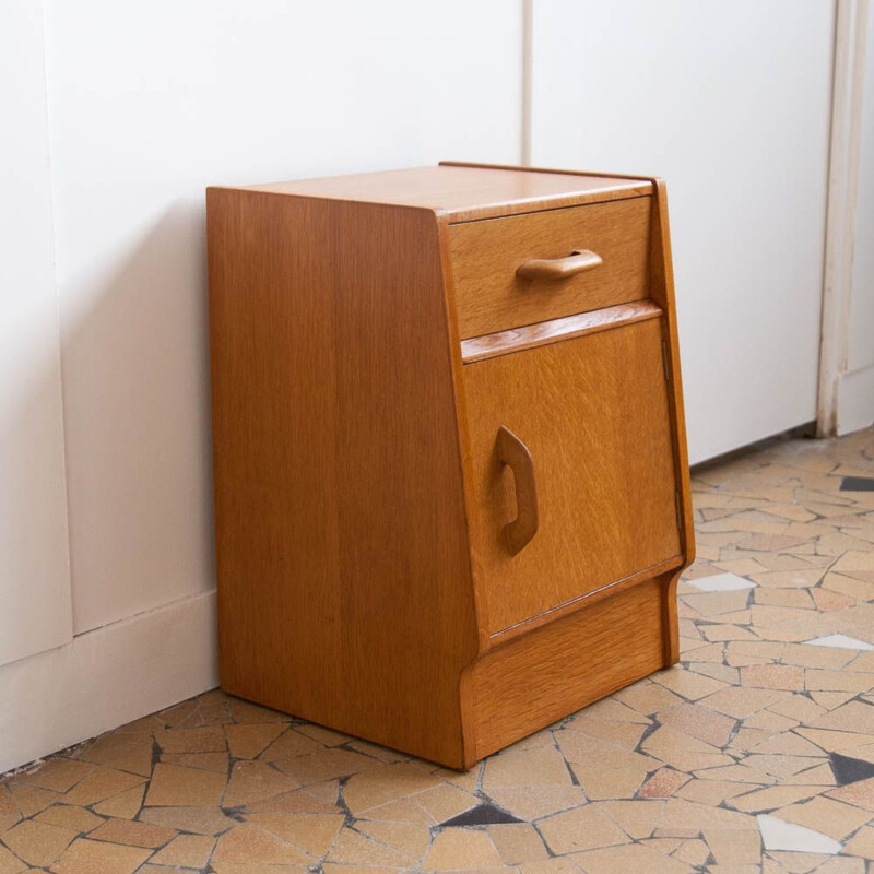 Vintage night stand in oak by G-plan 1950s