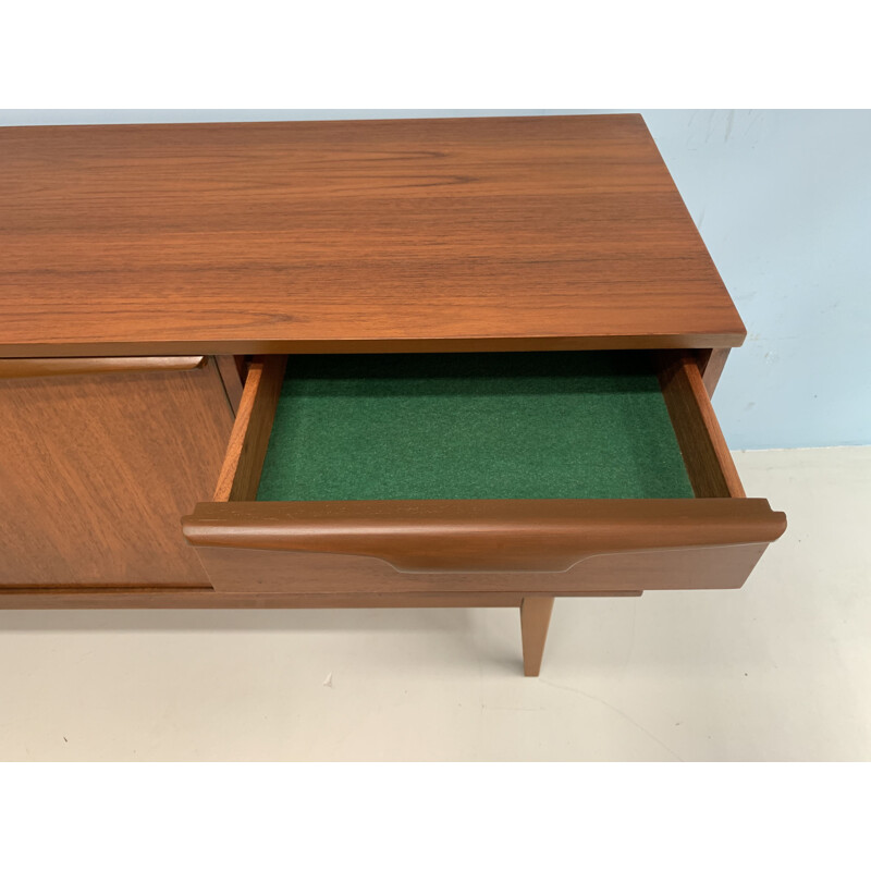 Vintage sideboard in teak England 1960s