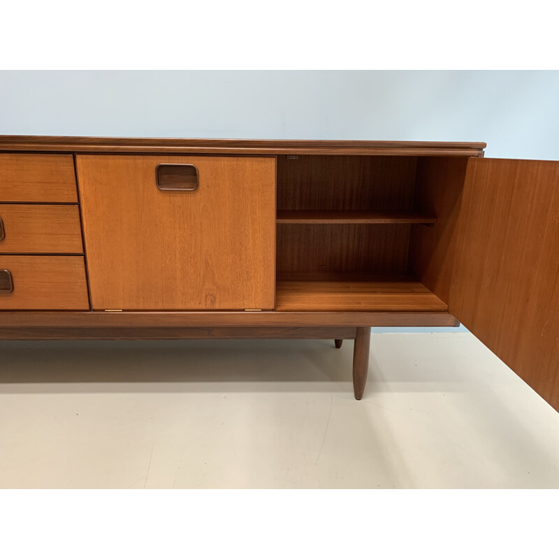 Vintage sideboard in teak by W.Lawrence England 1960s