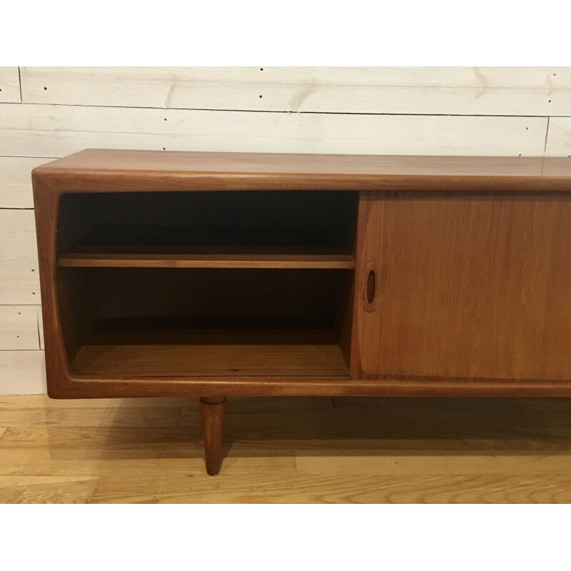 Vintage Danish sideboard in teak by Hans Peter Hansen, Denmark,1960