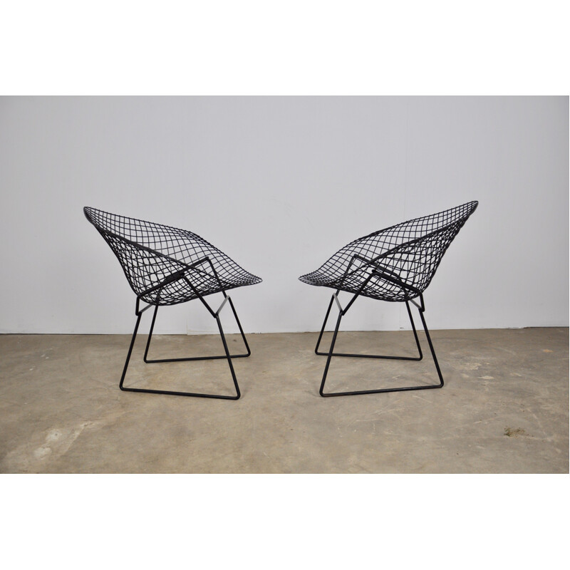 Paire de fauteuils "Diamant" par Harry Bertoia pour Knoll International,1970