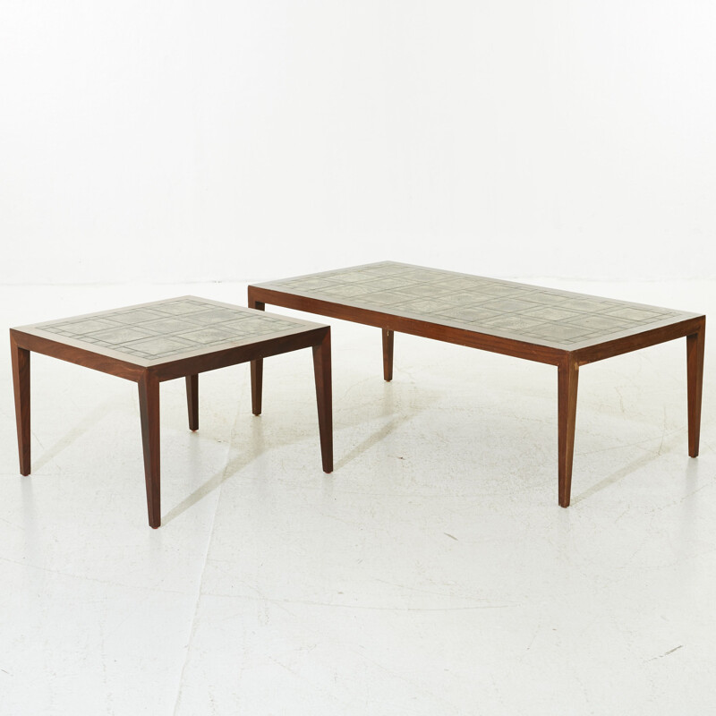 2 vintage Danish coffee table by Furnituremark,1960