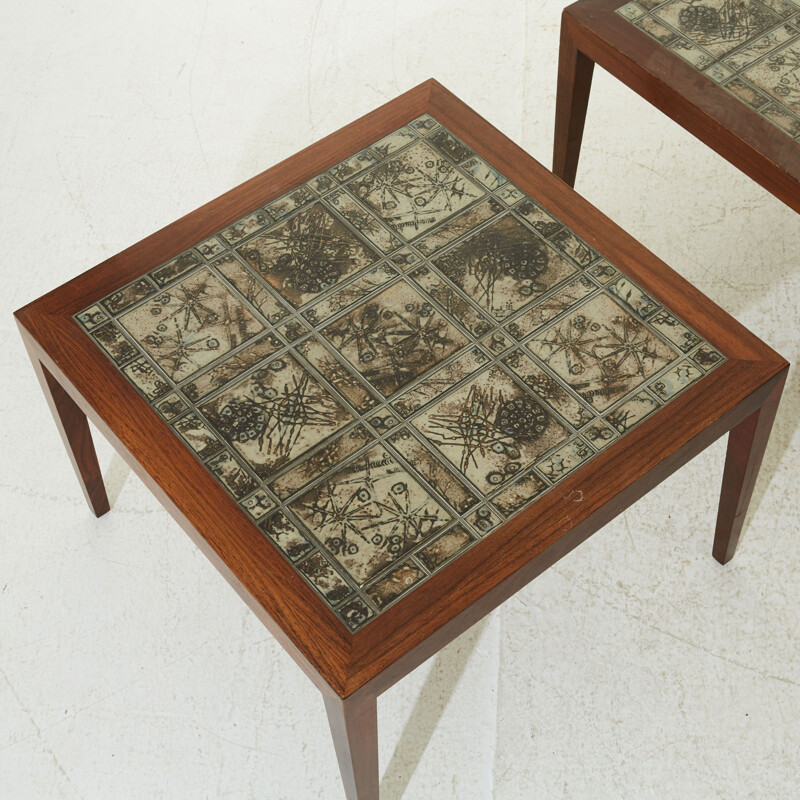 2 vintage Danish coffee table by Furnituremark,1960