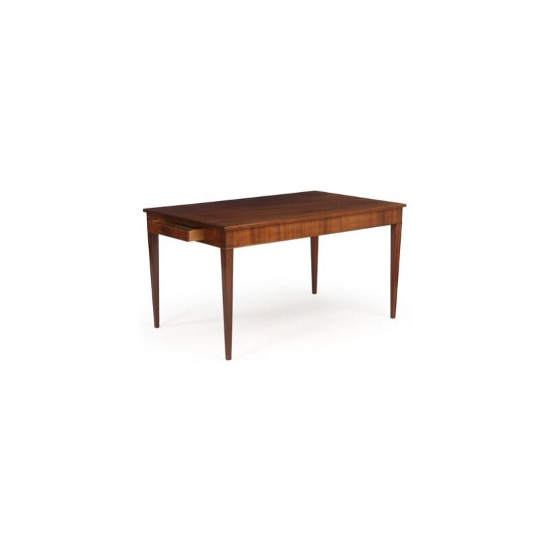 Vintage mahogany table by Frits Henningsen 1950