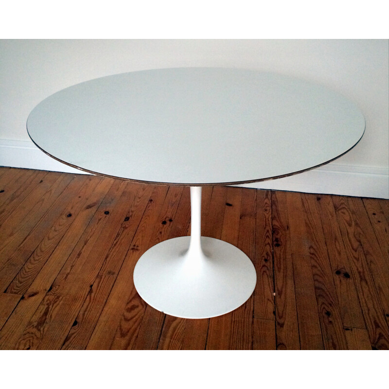 Knoll tulip table in aluminum, Eero SAARINEN - 1960s