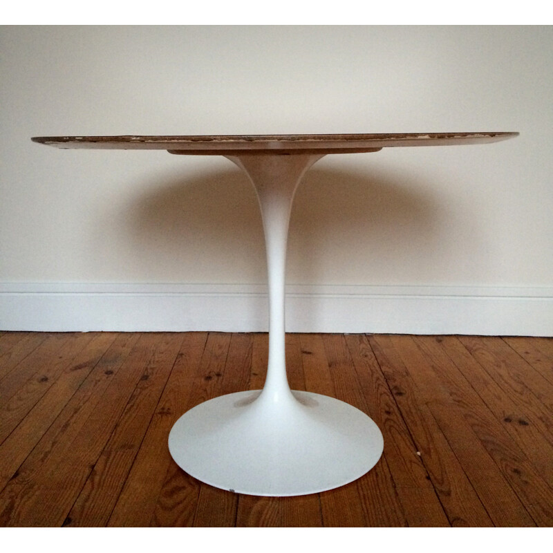 Knoll tulip table in aluminum, Eero SAARINEN - 1960s