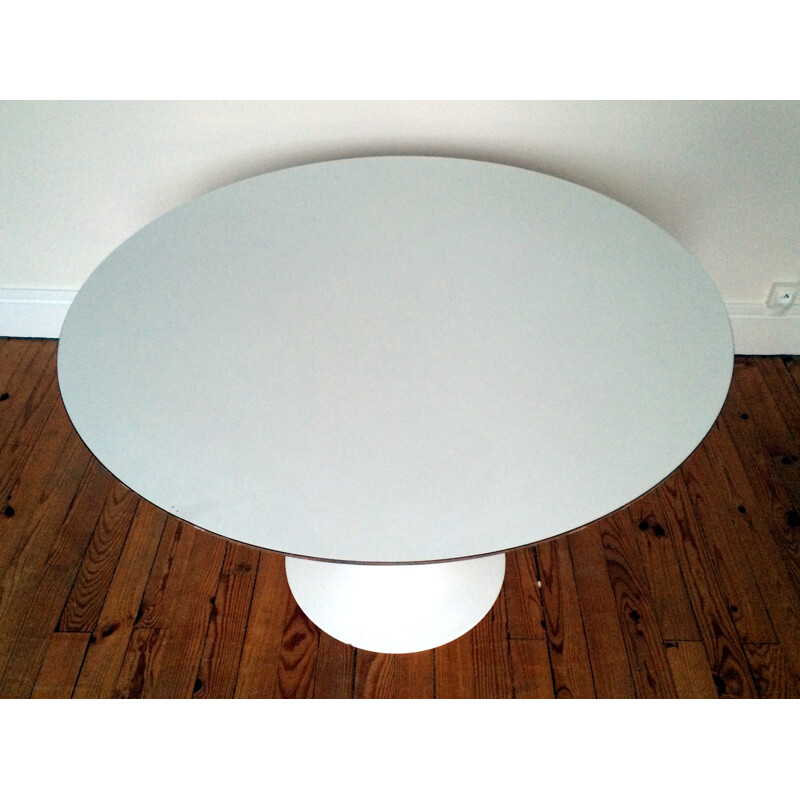 Knoll tulip table in aluminum, Eero SAARINEN - 1960s