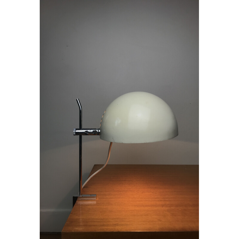 Vintage A22 metal lamp by Alain Richard Edition Disderot 1960s