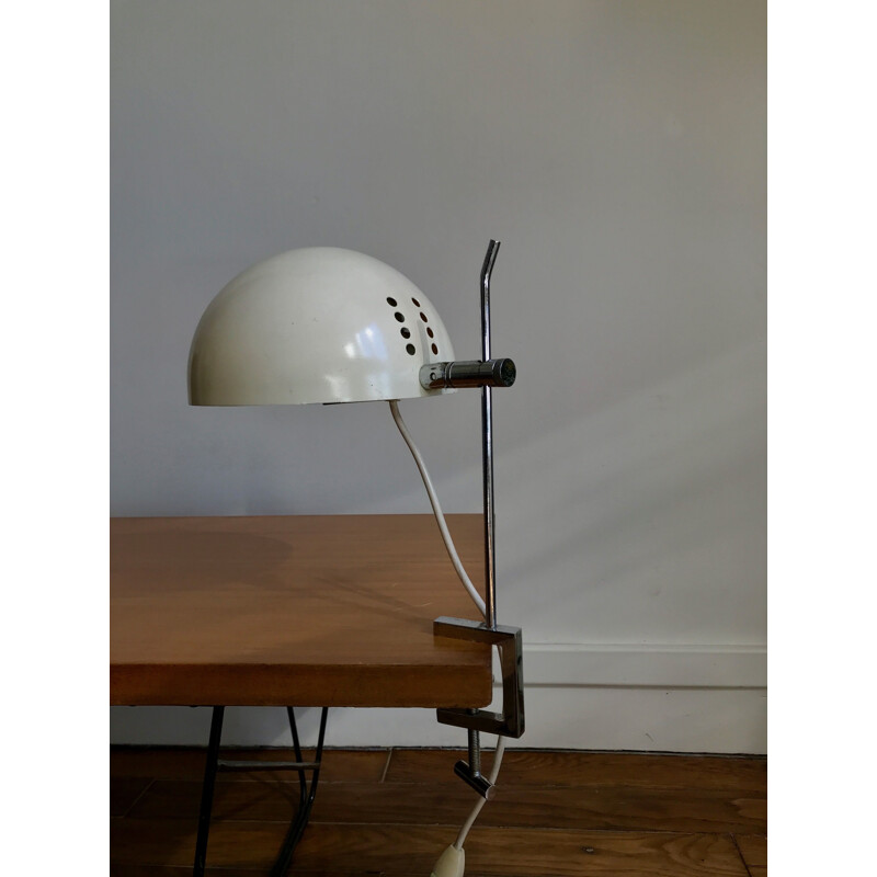 Vintage A22 metal lamp by Alain Richard Edition Disderot 1960s