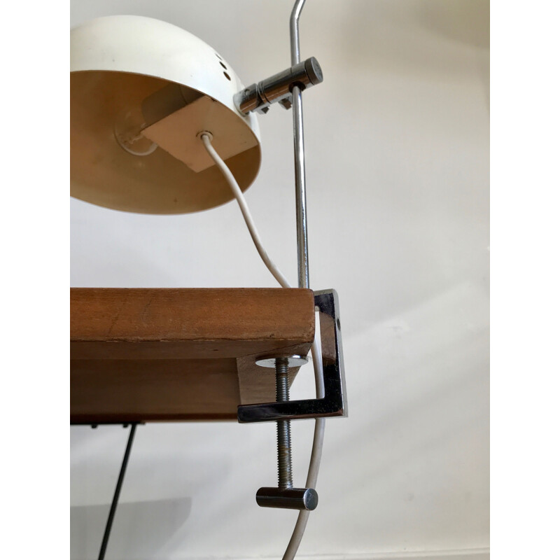 Vintage A22 metal lamp by Alain Richard Edition Disderot 1960s