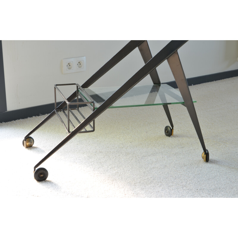 Serving trolley, Angelo OSTUNI - 1950s