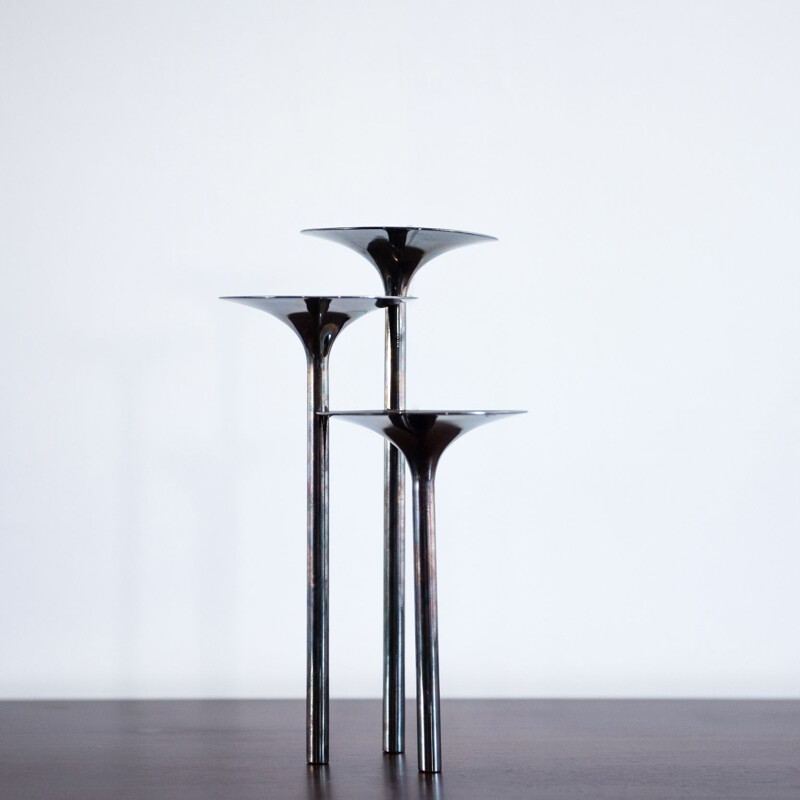 Candleholder Concerto di Trombe by Lino Sabattini for Gallia France - 1960s