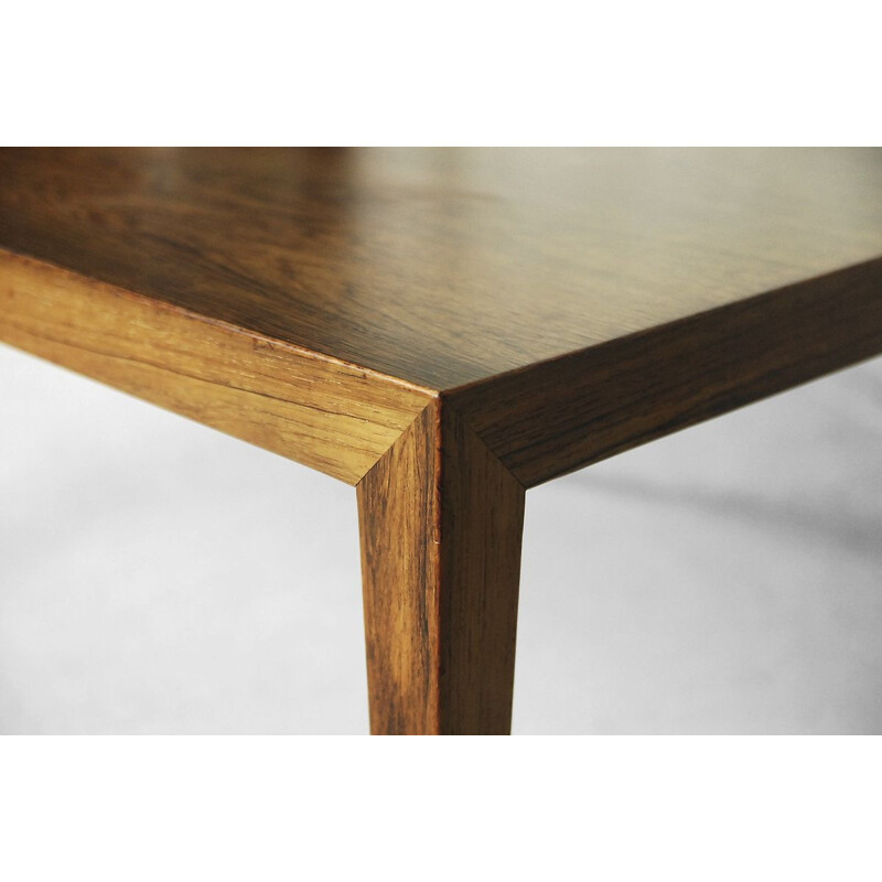 Vintage coffee table for Haslev Møbelfabrik in rosewood 1960