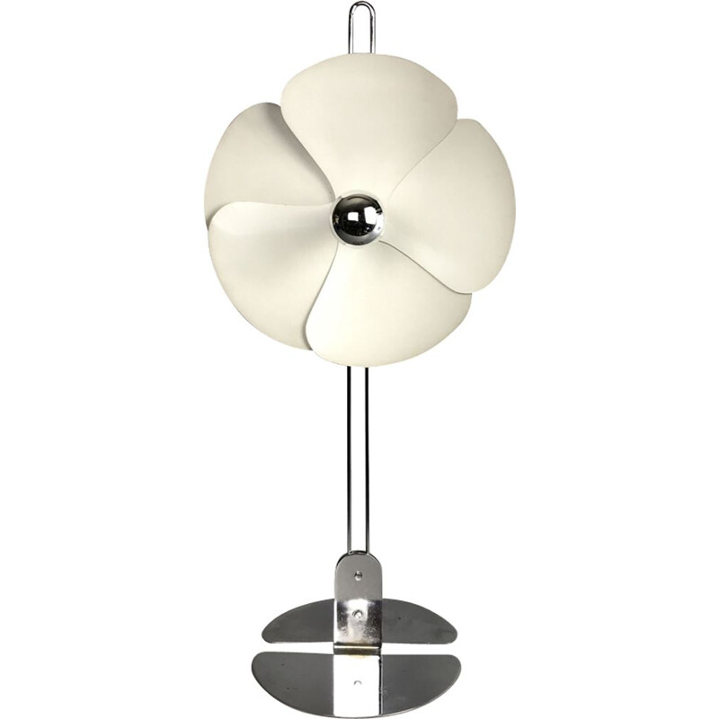 Vintage 2093 lamp in aluminum and metal by Olivier Mourgue for Disderot, 1960