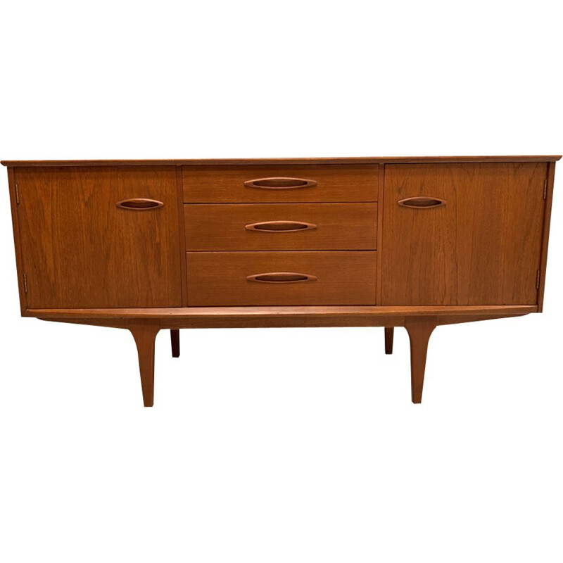 Vintage english sideboard for Yentique in teakwood 1960