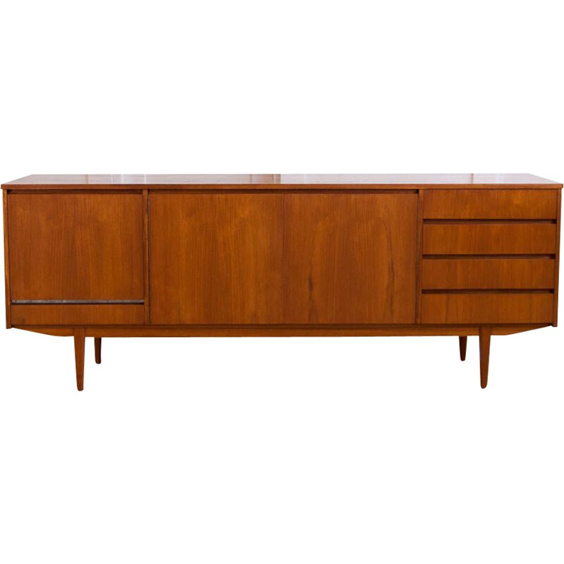 Vintage sideboard in teak Scandinavian 1960s