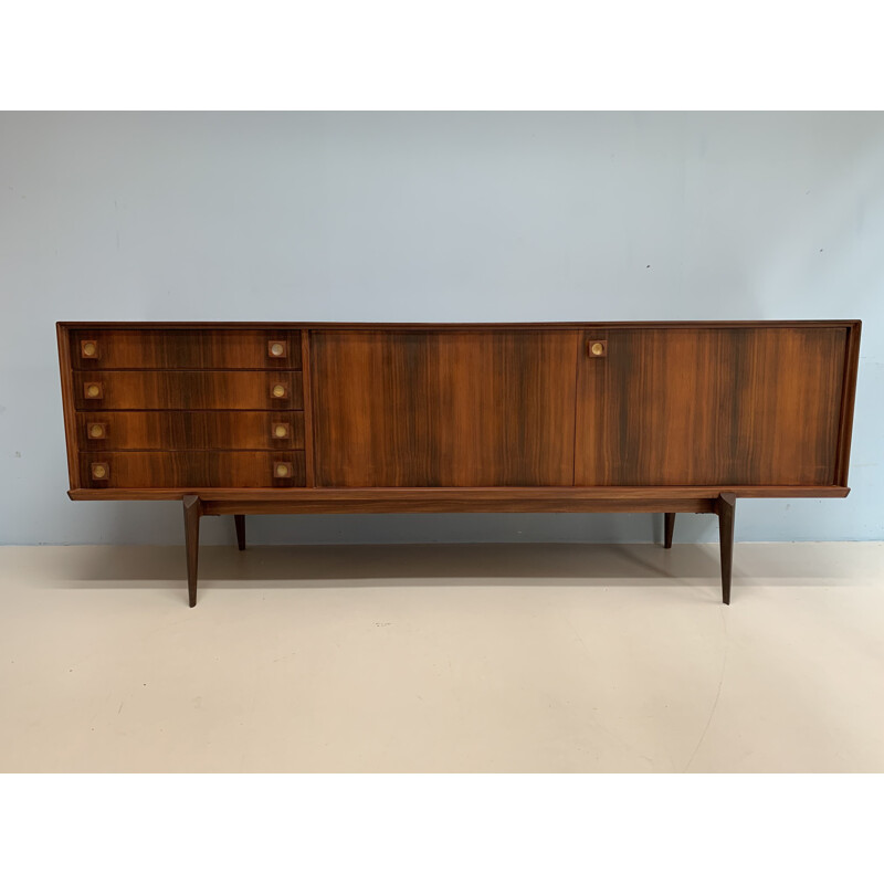 Long sideboard in rosewood by V-Form