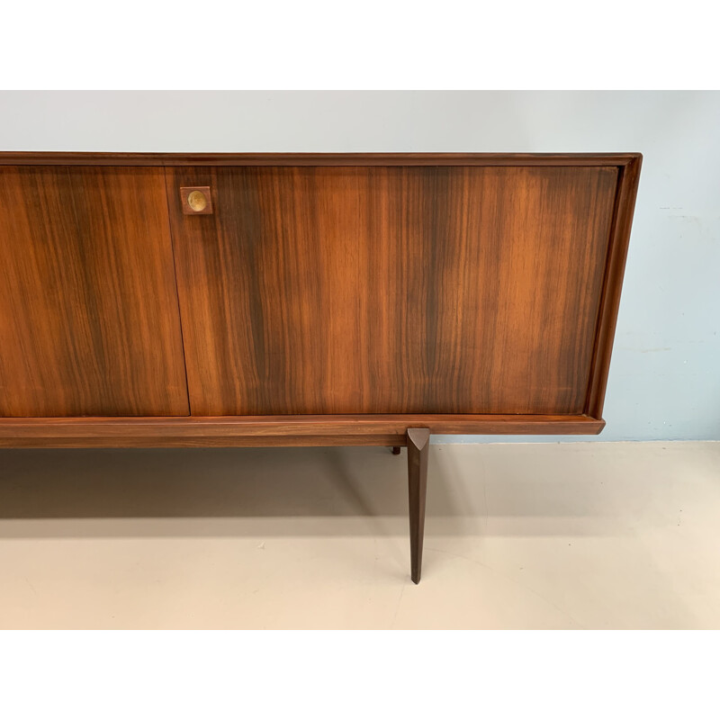 Long sideboard in rosewood by V-Form