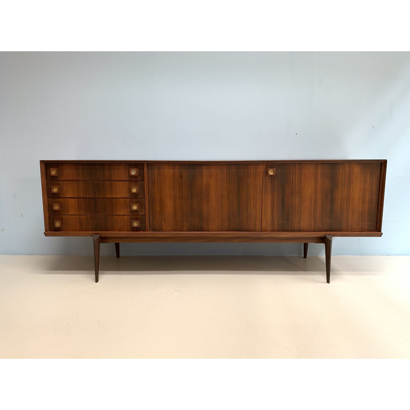 Long sideboard in rosewood by V-Form