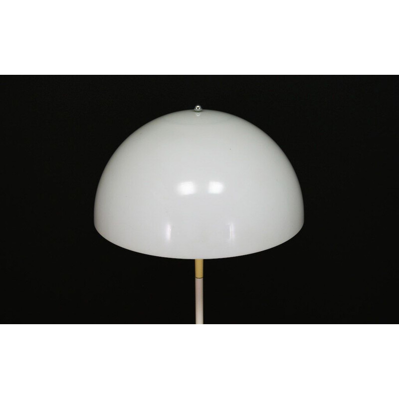 Vintage white floor lamp by Verner Panton for Louis Poulsen