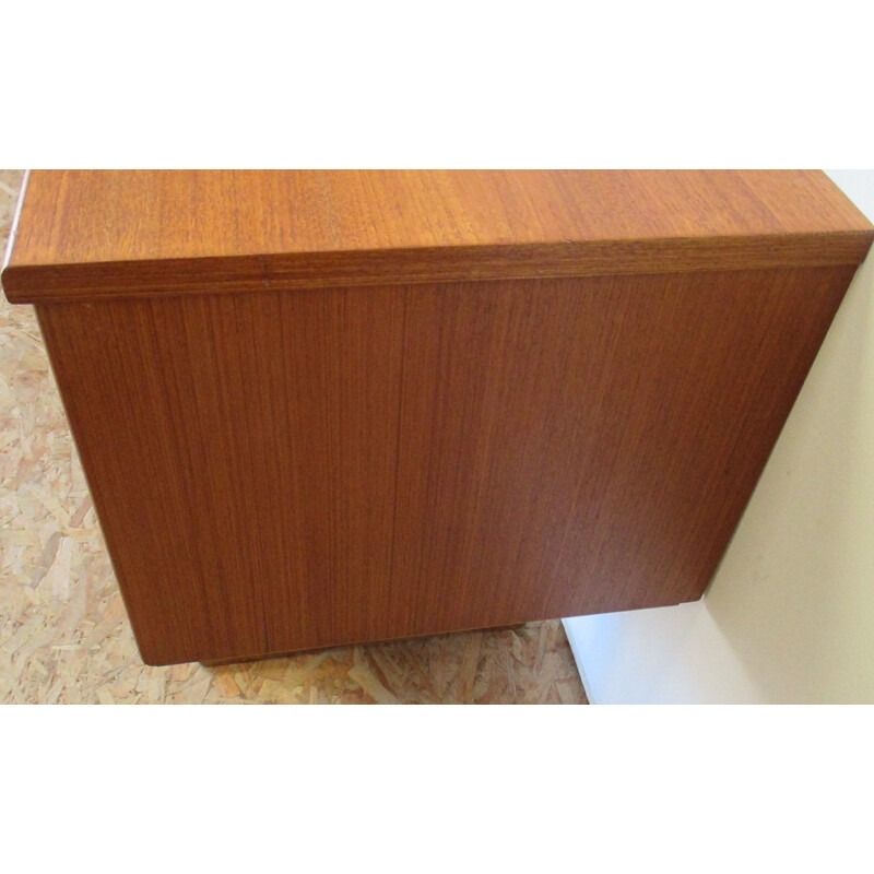 Vintage chest of drawers by Guille in teakwood 1960