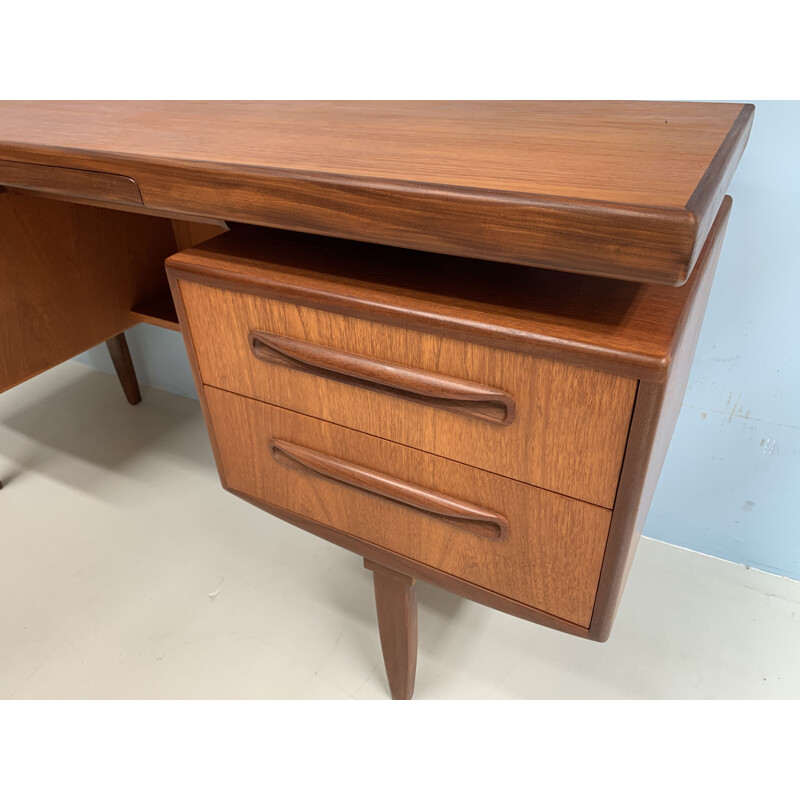 Vintage desk by Wilkins in teakwood 1960