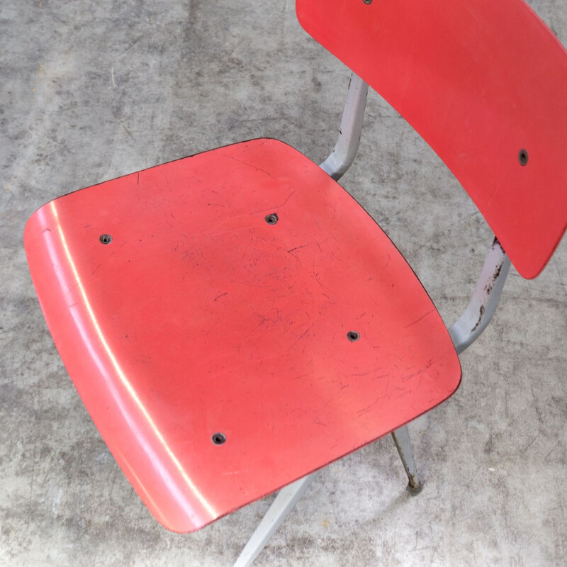 Paire de chaises vintage Result pour Ahrend de Cirkel en bois et métal 1950